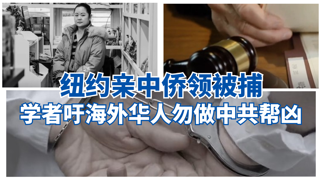 纽约亲中侨领被捕  学者吁海外华人勿做中共帮凶